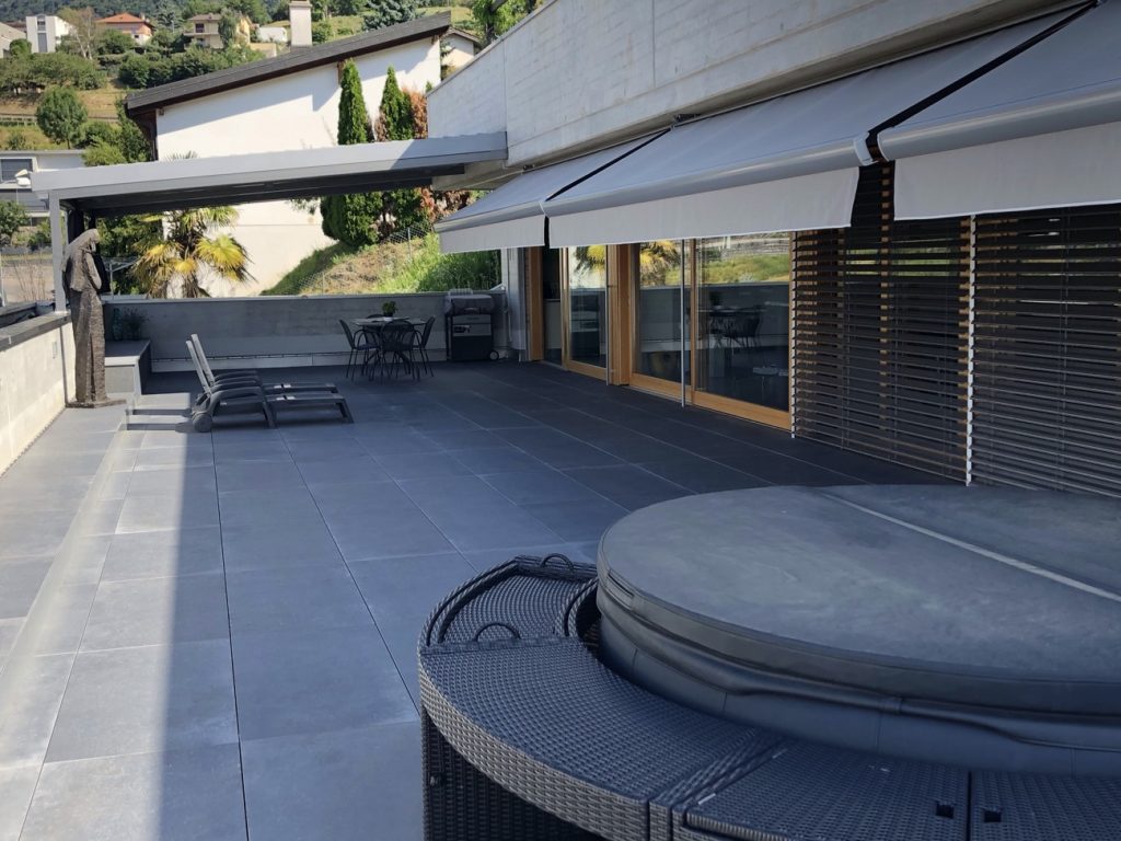 4-Vendiamo appartamento Morbio - Terrazza