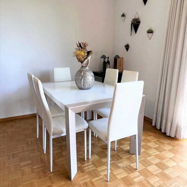 5-Vendiamo appartamento Porza sala pranzo