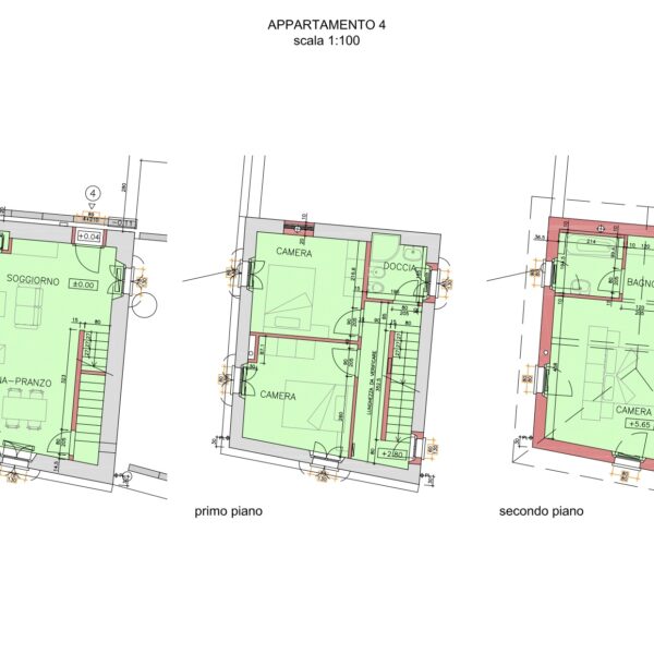 7-Affitto casa Coldrerio-piani