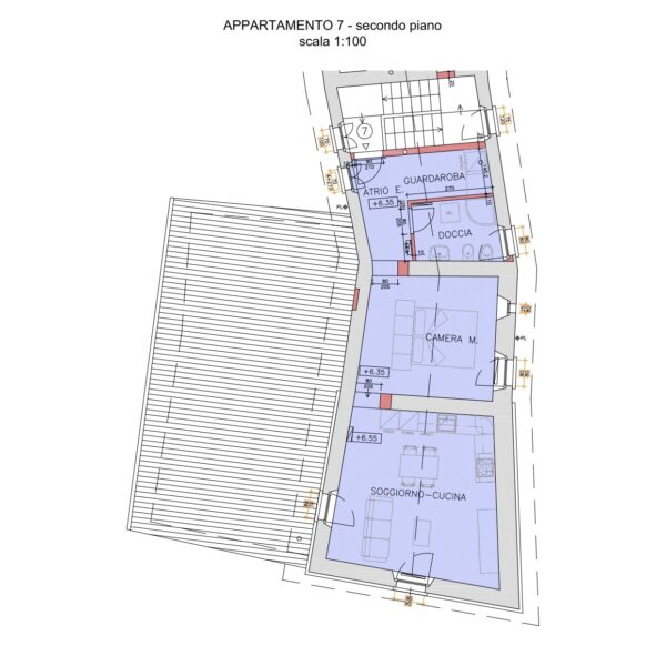 8-Affitto appartamento Coldrerio-piani