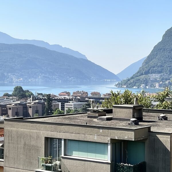 1 Vendiamo attico Lugano vista