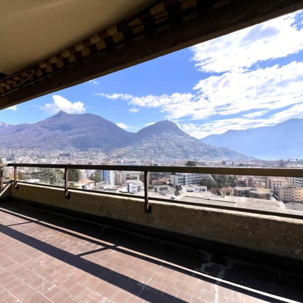 5 Vendiamo attico Lugano vista
