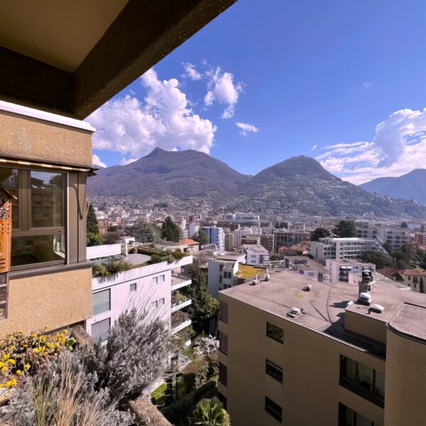 7 Vendiamo attico Lugano vista