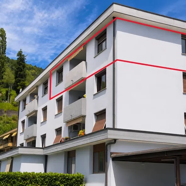 1 Vendiamo appartamento Agno - Esterno